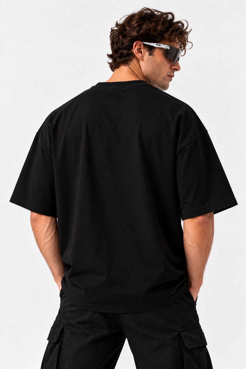 Poseidon Depth Calls oversized T-shirt back
